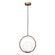 LNRX-P2001 GOLD RING+GLASS DROPLIGHT D250*H250