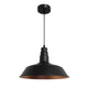 LNRX-P610-L BLACK+INNER GOLD INDUSTIRAL DESIGN DROPLIGHT D360*H230