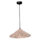 LNRX-P969 RATTAN HUT DROPLIGHT D400*H200