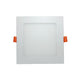 LNRX-PL9WSQ 9 Watts Square Slim Panel Light